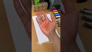 TOMIOKA GIYUU - Demon Slayer / 鬼滅の刃 || Hand Stained Art  Apps AR Drawing #shorts #drawing #art