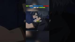 Boy With Supernatural Powers Goes Out Of Control #anime #myheroacademia