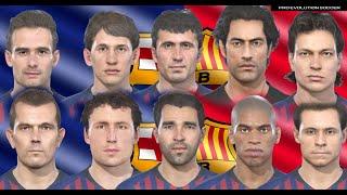 Barcelona Legends Vol2  (Konami Faces from PES 17) for PES 2018/2019 PC ||Download facepack||