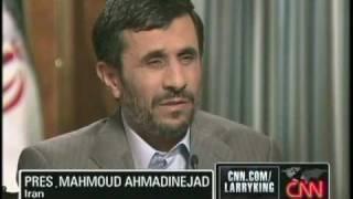 Mahmoud Ahmadinejad on Larry King 1 of 5