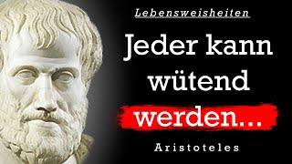 Aristoteles | Die besten Zitate, Sinn Sprüche und Aphorismen  | Zitate zum Nachdenken