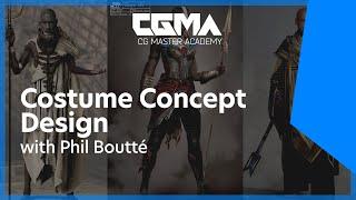 CGMA | Costume Concept Design with Phil Boutté