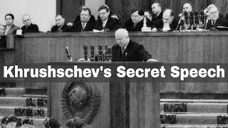 25th February 1956: Nikita Khrushchev delivers his ‘secret speech’ announcing de-Stalinization