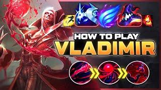 HOW TO PLAY VLADIMIR SEASON 14 | BEST Build & Runes | Season 14 Vladimir guide | League of Legends