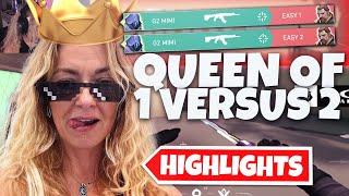 QUEEN OF 1VS2!! - Stream Highlights #2