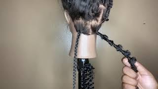 HOW TO DO BUTTERFLY LOCS, FOR BEGINNERS 