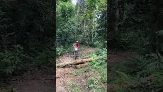 Koh Phangan #enduro hop log #klx250 #shorts