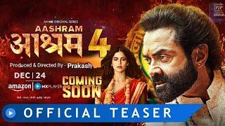 Aashram season 4 Official Trailer I AmazonMX Player I Bobby Deol I ashram season 4 ott release date