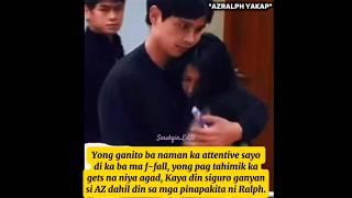 Ralph being attentive to AZ Pbb Celebrity Collab