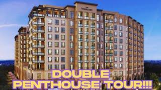 Double Penthouse Highrise Tour in TOP Houston Neighborhood