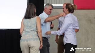 Muddy River AG Centre Official Opening - Special Guests Michael and Cornelia HORSCH