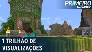 SBT Games: Minecraft bate 1 trilhão de visualizações no Youtube | Primeiro Impacto (07/01/22)