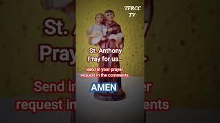 St. Anthony Pray for us | AMEN | TFRCC TV
