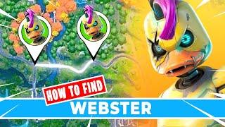 How to Find the New NPC #17 *WEBSTER* (Fortnite)