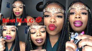 7 Best MAC lipstick  for Dark Skin #maclipstick #lipstick #lipcombo #makeup