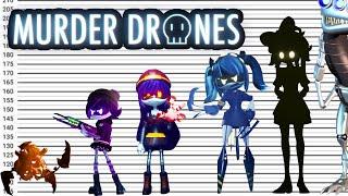 Murder Drones - Size Comparison