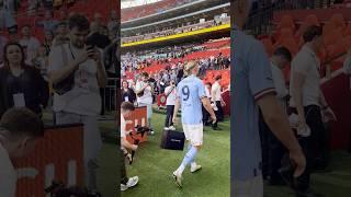 Erling Haaland After FA Cup Final Win | #shorts