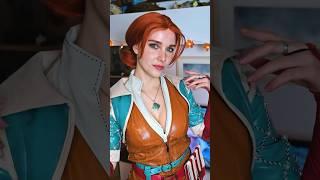 Dressing up as Triss Merigold  The Witcher 3 cosplay