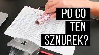 Po co ten sznurek, czyli jak związać tłumaczenie poświadczone.