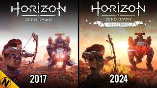 Horizon Zero Dawn Remastered vs Original | Direct Comparison