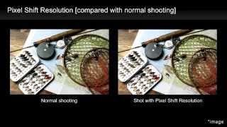 Пример работы Pixel Shift Resolution