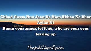 Desire(Lyrics w/ english translation) - Ap Dhillon | Gurinder Gill | Shinda Kahlon