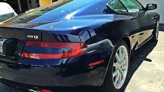 2004 Aston Martin DB9 headliner repairs