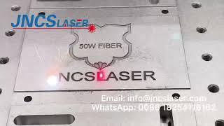 100w fiber laser marking machine for deep marking jncslaser