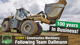 Construction: Dallmann Straßen- und Tiefbau | Part 1| Construction Machinery | Excavators | Dozer