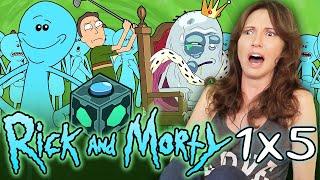 RICK & MORTY 1x5 Show Reaction (That got weird!!!)