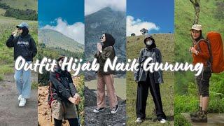 OUTFIT HIJAB NAIK GUNUNG | Rekomendasi | 2023