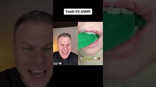 Orthodontist Reacts! Teeth VS ASMR Food