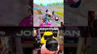 Jonathan vs Capi gaming car spray who best?. #Jonathan #capigaming #pubgmobile #bgmi #shorts