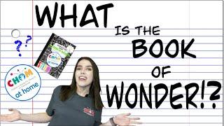 The Book of Wonder!