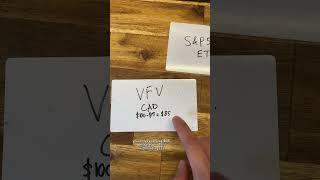 VFV vs VOO