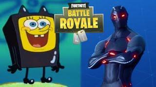 Fortnite battle royale portrayed by Spongebob (Season 4 Edition)