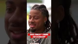 Derek Stingley “ I Wanna Stay In Houston” #nfl #nflnews #nflupdates #houstontexans #cjstroud #fyp