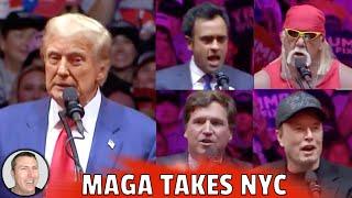 MAGA SUPER FRIENDS CAUSING MEDIA MELTDOWN AFTER TAKING OVER MADISON SQUARE GARDEN IN NEW YORK CITY!