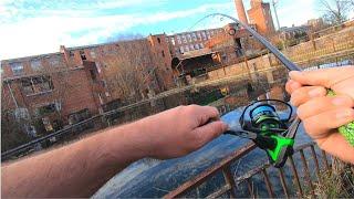 Fishing in WEIRD Urban Places to find Bass