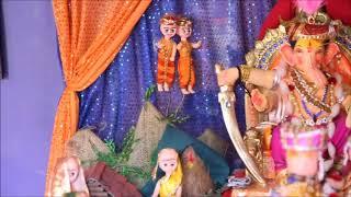 Somnath patil My Home Ganesh  Decoration 2017