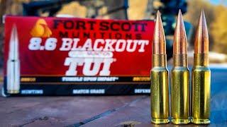 Fort Scott 8.6 Blackout - 100 Yard Group Test [With OWR Armament]