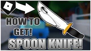 How to get the SPOON KNIFE in SURVIVE THE KILLER! (CODE!) [ROBLOX]