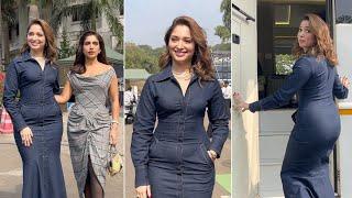 Tamannaah Bhatia Spotted at Filmcity for Shoot | MS Talkies