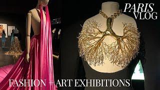 Fashion and art exhibitions: Schiaparelli, Saint Laurent, Fondation Louis Vuitton | Paris vlog
