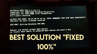 REBOOT AND SELECT PROPER BOOT DEVICE "PROBLEM SOLVED"/HOW TO REPLACE HARD DISK ON NEC ALL IN ONE PC