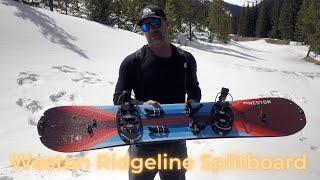 Weston Ridgeline Splitboard Review - New Art for 2022-2023