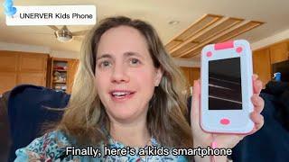 UNERVER Kids Smartphone- 2G/3G Network Only (uses WiFi too)- w/ Parental Controls Too— starring Elli