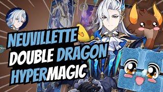  NEUVILLETTE DOUBLE DRAGON IN THIS ECONOMY??  | Genshin Impact TCG