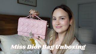 Dior Miss Dior Top Handle Bag Unboxing: The newest purse by Maria Grazia Chiuri