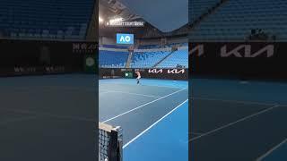 Casper Ruud Shirtless Practice (AO23)